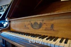 One-of-a-Kind Verdi's Aida-Themed 1901 Steinway Model B Grand Piano