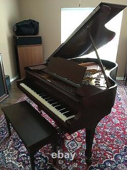 PRICE REDUCTION! 1912 Steinway Grand Model M 5'7 mahogany with bench