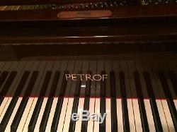 Petrof Grand Piano Model III Mahogany Classical 6' 4 including Bench