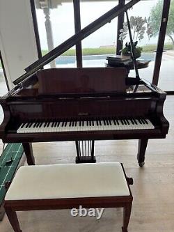 Petrof Model IV 5'8 Grand Piano in Mahogany