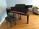 Petrof Model V Baby Grand Piano In Polished Walnut, One Owner