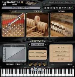 Pianoteq Bluthner Model 1 (Download) Blüthner Model 1 grand piano