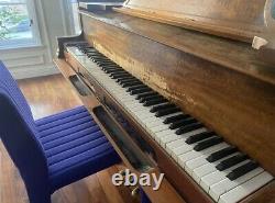 Rare 1924 Steinway & Sons Duo-Art Grand Piano Walnut Model XR