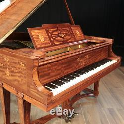 Rare Artcase Restored Steinway Grand Piano, Model A Beautiful Inlay
