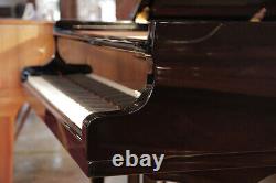Rebuilt, 1914, Steinway Model O grand piano in black. 5 year warranty