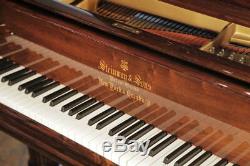 Restored, 1900, Steinway Model A grand piano for sale with a rosewood case