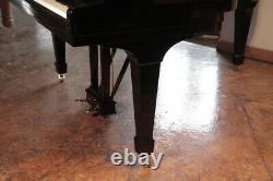 Restored, 1978, Steinway Model O grand piano in black. 5 year warranty