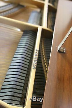 STEINWAY BABY GRAND PIANO Model S Mahogany 5'1 Manufactured 1952 Rebuilt 2015