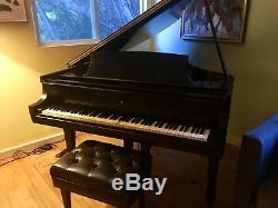 STEINWAY MODEL M 1949 GRAND PIANO- TOTAL RESTORATION Completed in 2000