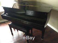 Samick Baby Grand Piano, Model # SIG-50. Ebony High Gloss. Gently used