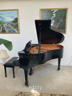 Samick Baby Grand Piano, Model # SIG 50. High Gloss Ebony. Barely used