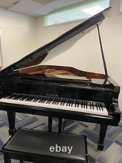 Samick Black Piano Model NSG-175, Serial #IJSIG0266