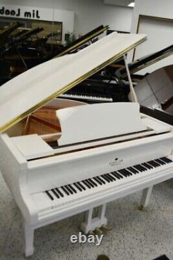 Schiller Performance Grand Piano 5' Leipzig Model White Polish