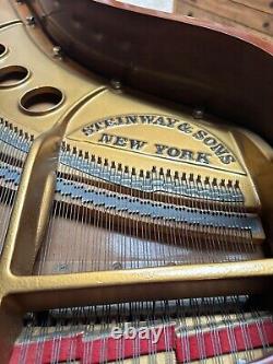 Showroom-condition STEINWAY & SONS 5'1 Model S Baby Grand Piano