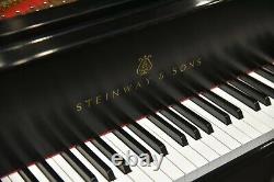 Steinway B 1994 Bold Tone. Satin Ebony, pppp to ffff Dynamic Color Range