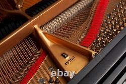Steinway B Semi-Concert Grand in Ebony Satin Mint Condition/Performance Grade
