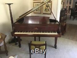 Steinway Baby Grand Model S made in 1946. Beautiful mahogany. Great sound