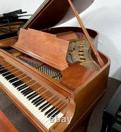 Steinway Baby Grand Piano, Model M, Satin Mahogany Finish, 1916, Newer Action