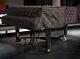 Steinway Black Quilted Grand Piano Cover With Side Slits For 8'11-3/4 Model D