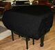 Steinway Black Quilted Mackintosh Piano Cover For 6'4 Model A Grand Piano