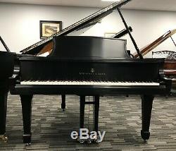 Steinway Ebony Grand Piano Model L VIDEO same as O between M and A, B