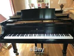 Steinway Grand Piano Ebony Model B Age 27 Years Old