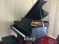 Steinway Grand Piano, Model B, 1984, Black Ebony, new hammers last year