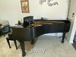 Steinway Grand Piano, Model L, Ebony, Amazing Sound, Chicagoland area