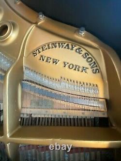 Steinway Grand Piano, Model L, Ebony, Amazing Sound, Chicagoland area