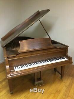 Steinway Grand Piano Ribbon Mahogany 6' 5 Model OR (or LR) Duo-Art Removed