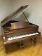 Steinway Grand Piano Ribbon Mahogany 6' 5 Model Or (or Lr) Duo-art Removed