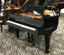 Steinway L 5'10 Grand Piano Picarzo Pianos Polished Ebony Model VIDEO
