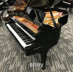 Steinway L 5'10 Grand Piano Picarzo Pianos Polished Ebony Model VIDEO