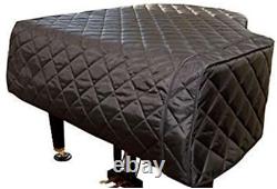 Steinway Lightweight Quilted Cover No Logo, Model B 6' 10 1/2 Black-demo model