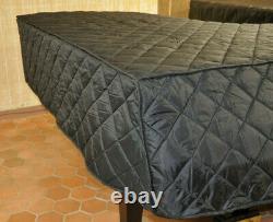 Steinway Lightweight Quilted Cover No Logo, Model B 6' 10 1/2 Black-demo model