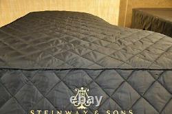 Steinway Lightweight Quilted Cover Steinway Front Logo, Model S 5' 1