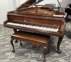 Steinway M 5'7 Chippendale Grand Piano Picarzo Pianos Mahogany Model 1997