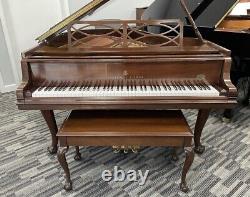 Steinway M 5'7 Chippendale Grand Piano Picarzo Pianos Mahogany Model 1997