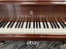 Steinway M 5'7 Grand Piano Picarzo Pianos Satin Mahogany Model