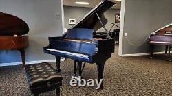 Steinway Model A 6'2 Grand Piano and Artist Bench Mfg 2006 in USA Satin Ebony