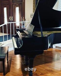 Steinway Model A Grand Piano Ebony Satin Finish