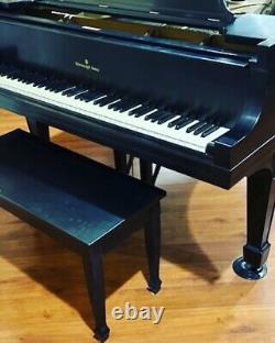 Steinway Model A Grand Piano Ebony Satin Finish