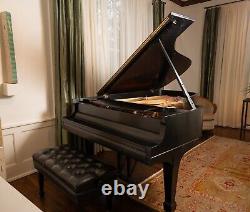 Steinway Model B Grand Piano Ebony Satin 1983 Pristine Condition One Owner