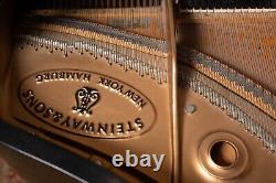 Steinway Model B Grand Piano Ebony Satin 1983 Pristine Condition One Owner