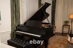 Steinway Model B Grand Piano Ebony Satin 1983 Pristine Condition One Owner