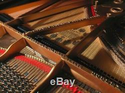 Steinway Model C 75 Ebony Satin Semi-Concert Grand with CUSTOM Stanwood Action