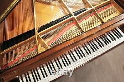 Steinway Model L 5'10'' Grand Piano Walnut 1989