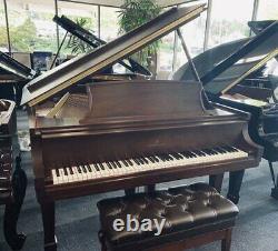Steinway Model L 5'10 Walnut Satin Grand Piano