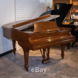 Steinway Model L 6'0 Flamed Mahogany Grand Piano (with Bench, Warranty & More)