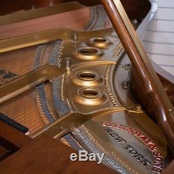 Steinway Model L 6'0 Flamed Mahogany Grand Piano (with Bench, Warranty & More)